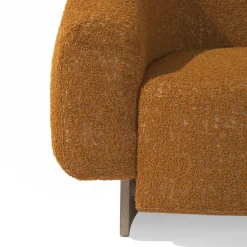 Poltrona Betty in Boucl� Arancione