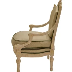 POLTRONA BIANCA IN STILE LUIGI XVI