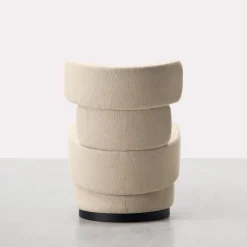 Poltrona Boris Beige di Dainelli Studio