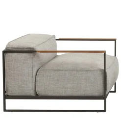 Poltrona Casilda grigio