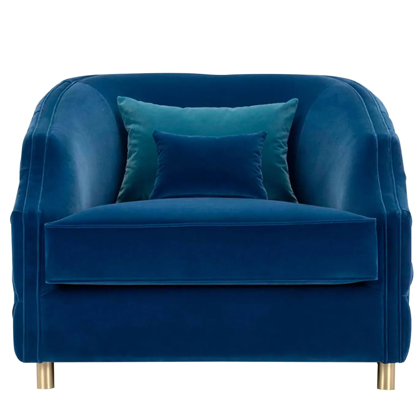 Poltrona Cleio grande blu