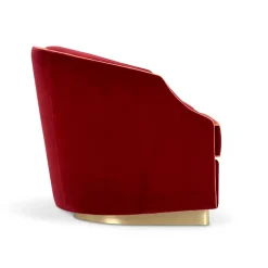 Poltrona Cleio Small Borgogna