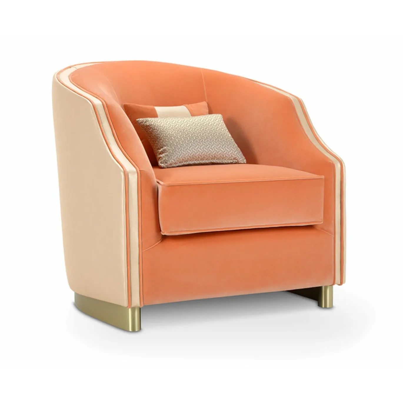 Poltrona Cleio Small Orange