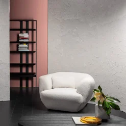 Poltrona Confident 360 White di Gianluigi Landoni