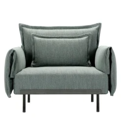 Poltrona Contemporanea Tilton Azzurra