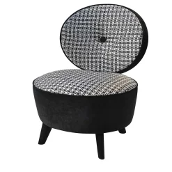 Poltrona Corneille nera