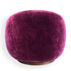 Poltrona Curva Viola Berry Mary
