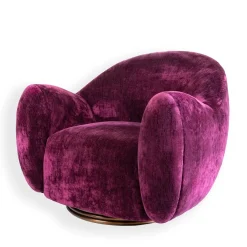 Poltrona Curva Viola Berry Mary