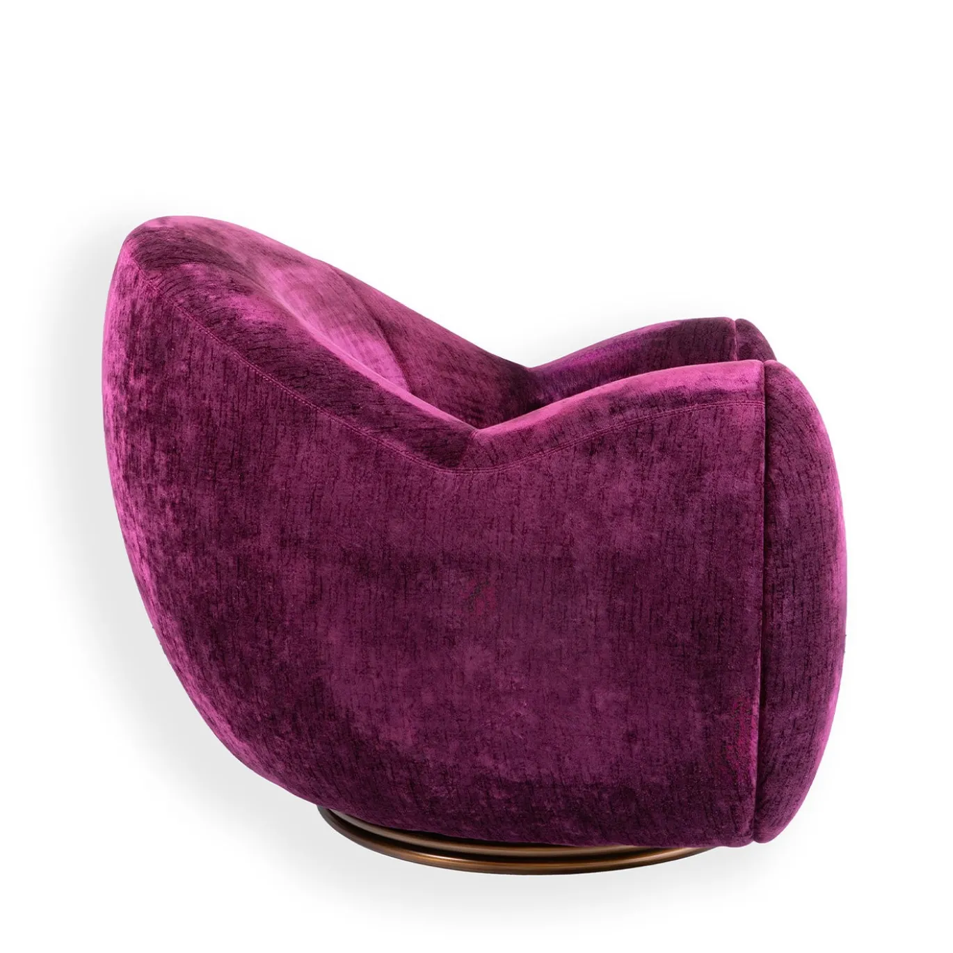 Poltrona Curva Viola Berry Mary