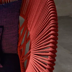 Poltrona da salotto Cliff Deco Red di Ludovica & Roberto Palomba
