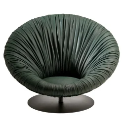 Poltrona Drap� Soleil in Pelle Verde