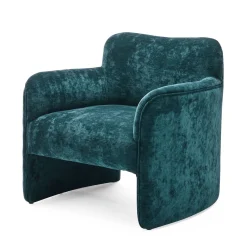 Poltrona Falso Verde Teal