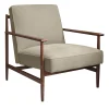 Poltrona Gaia in Lino-Cotone Kaki