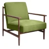 Poltrona Gaia in Lino-Cotone Verde Avocado