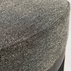 Poltrona Gazzella in tessuto grigio mélange