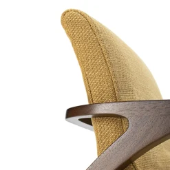 1983 Poltrona Gialla e Marrone di Franco Albini