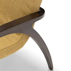 1983 Poltrona Gialla e Marrone di Franco Albini