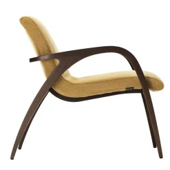 1983 Poltrona Gialla e Marrone di Franco Albini