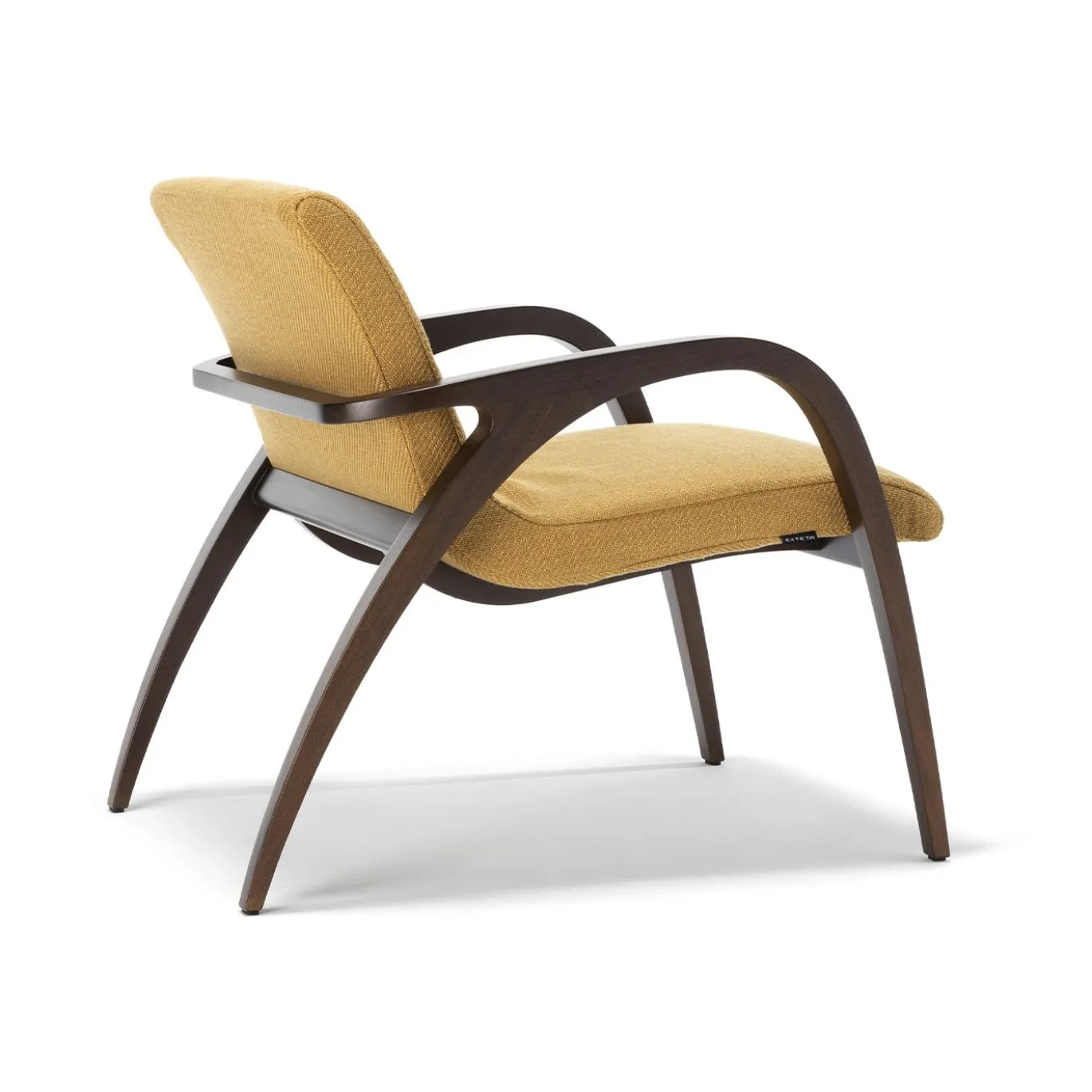 1983 Poltrona Gialla e Marrone di Franco Albini
