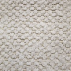 Poltrona girevole Egg Bronze in tessuto beige