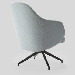 Poltrona girevole Nantes Blue di Balutto Associati