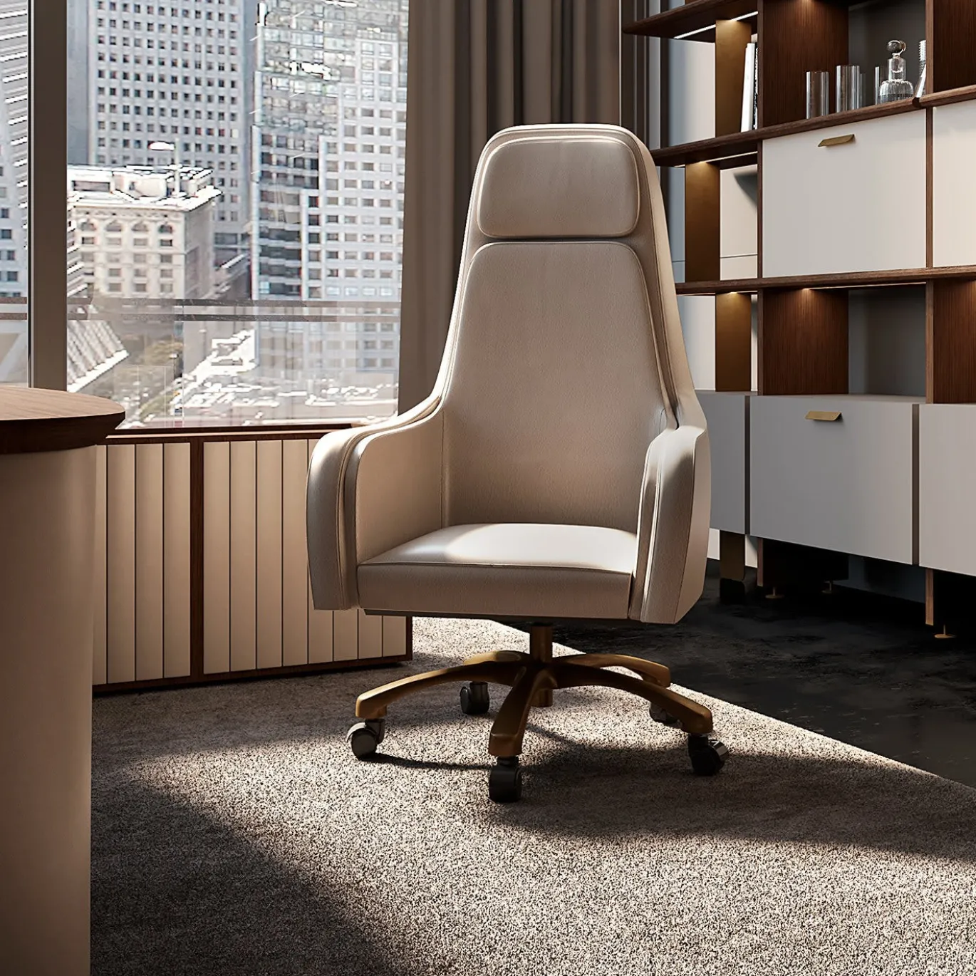Poltrona girevole Royal Desk