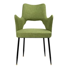 Poltrona Glamour Italiana Verde Foxy Roxy