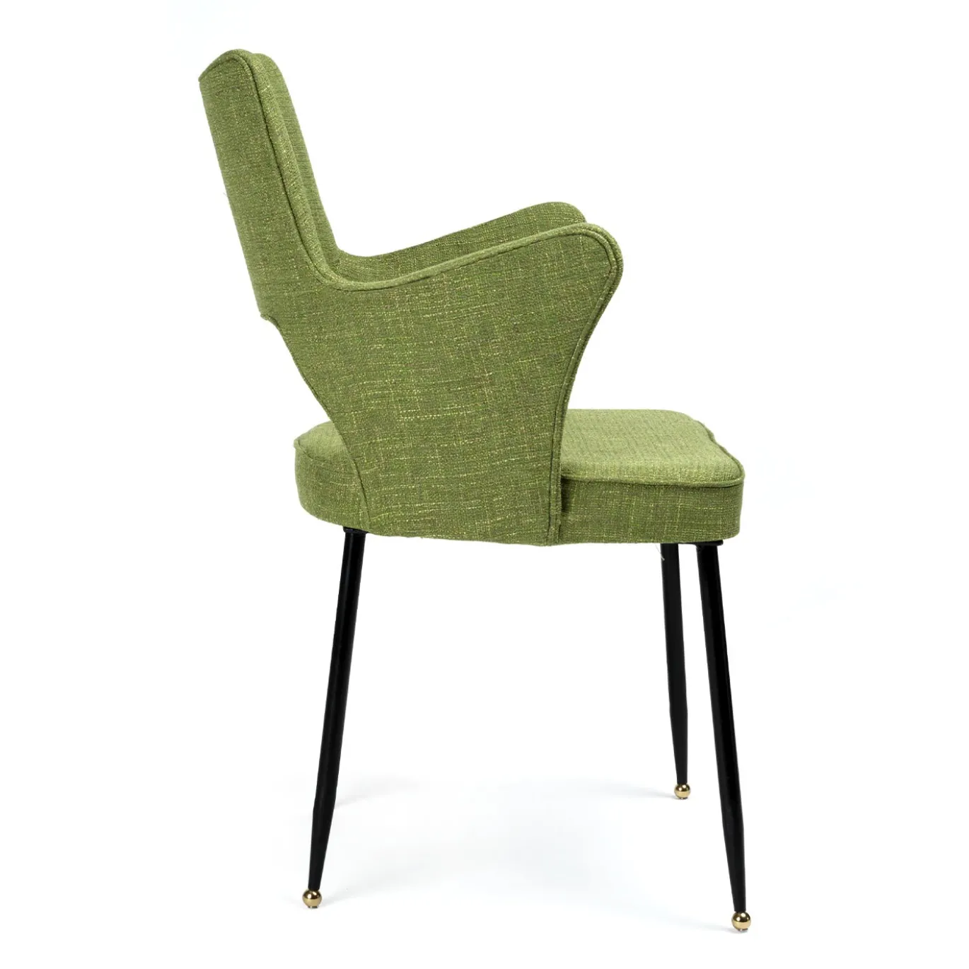 Poltrona Glamour Italiana Verde Foxy Roxy