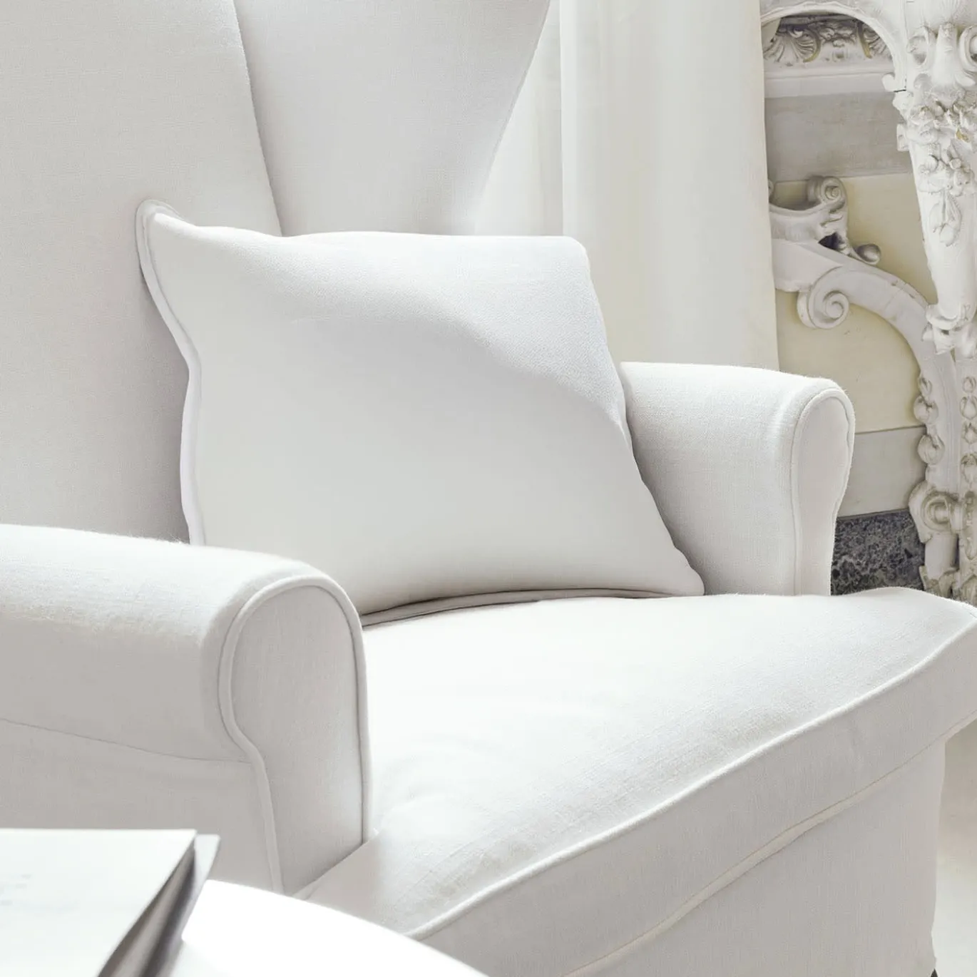Poltrona Hampton Bianco