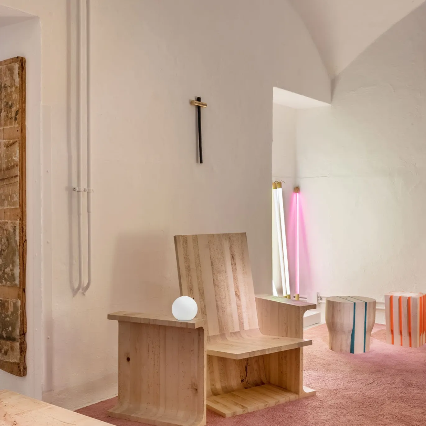 Poltrona in legno Bookroom di Gio Tirotto
