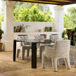 Poltrona in tessuto Moonlight Soft di Paola Navone Otto Studio