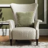 Poltrona in velluto jacquard