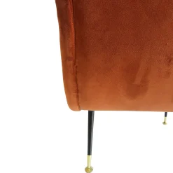 Poltrona Lady Colors arancio intenso