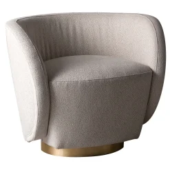 Poltrona Lady V Beige di Ciarmoli Queda Studio