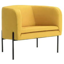 Poltrona Laetitia Yellow di Fabio Fantolino