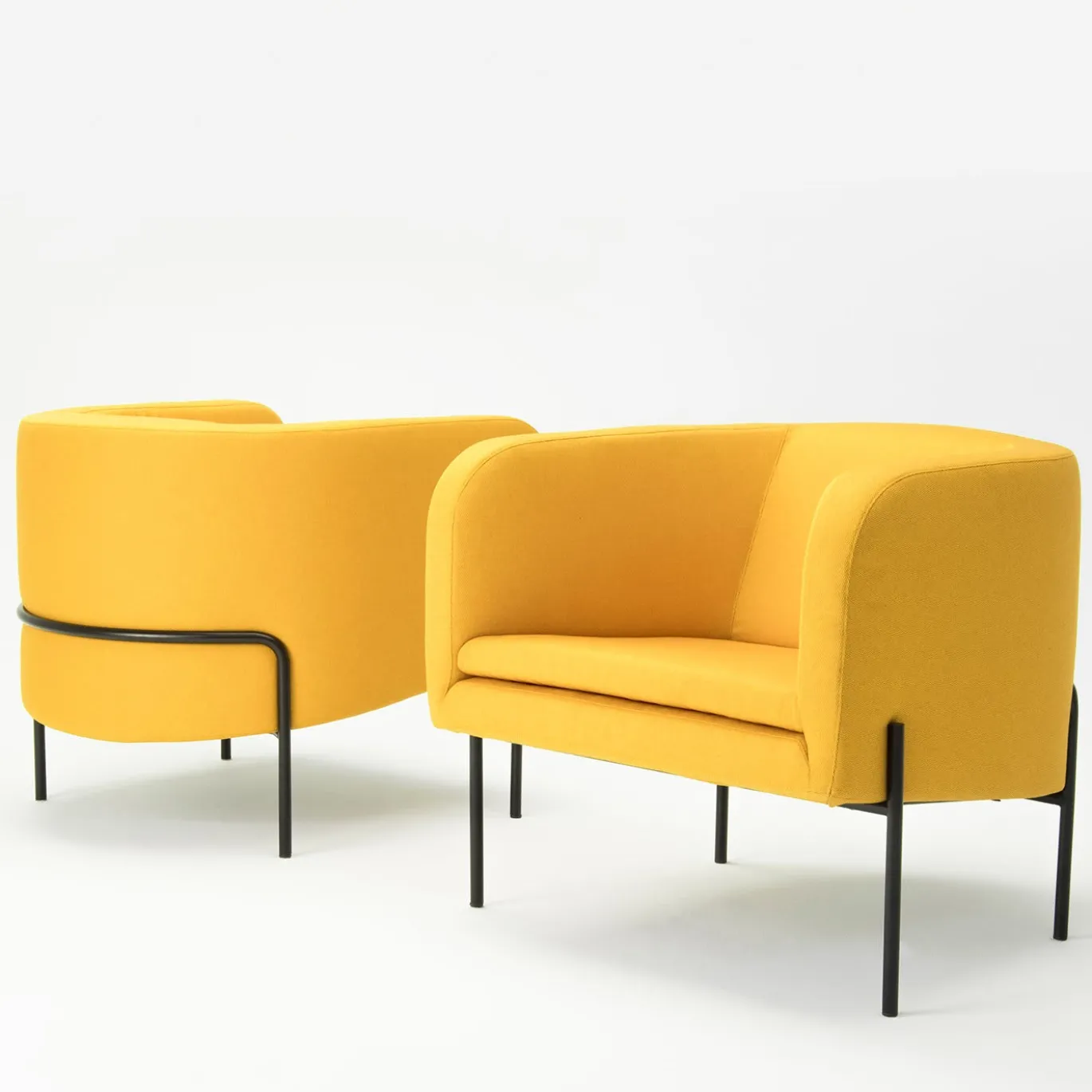 Poltrona Laetitia Yellow di Fabio Fantolino