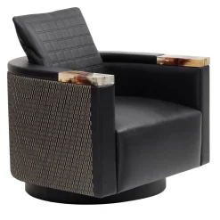Poltrona Leonia Nero