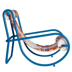 Poltrona Locus Solus Blue di Gae Aulenti