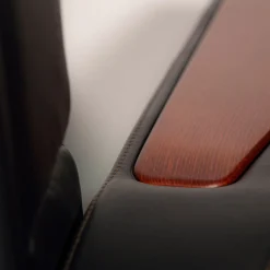 Poltrona MAGNETO Home Cinema in pelle nera