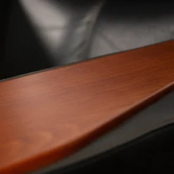Poltrona MAGNETO Home Cinema in pelle nera