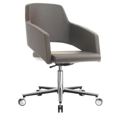 Poltrona Major A Y Castors Medium Grey