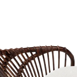 Poltrona Martingala Barrique in rattan di Marco Zanuso