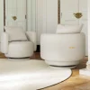 Poltrona Medusa'95 in Pelle Bianca