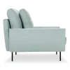 Poltrona Minimalista Barlow Azzurra