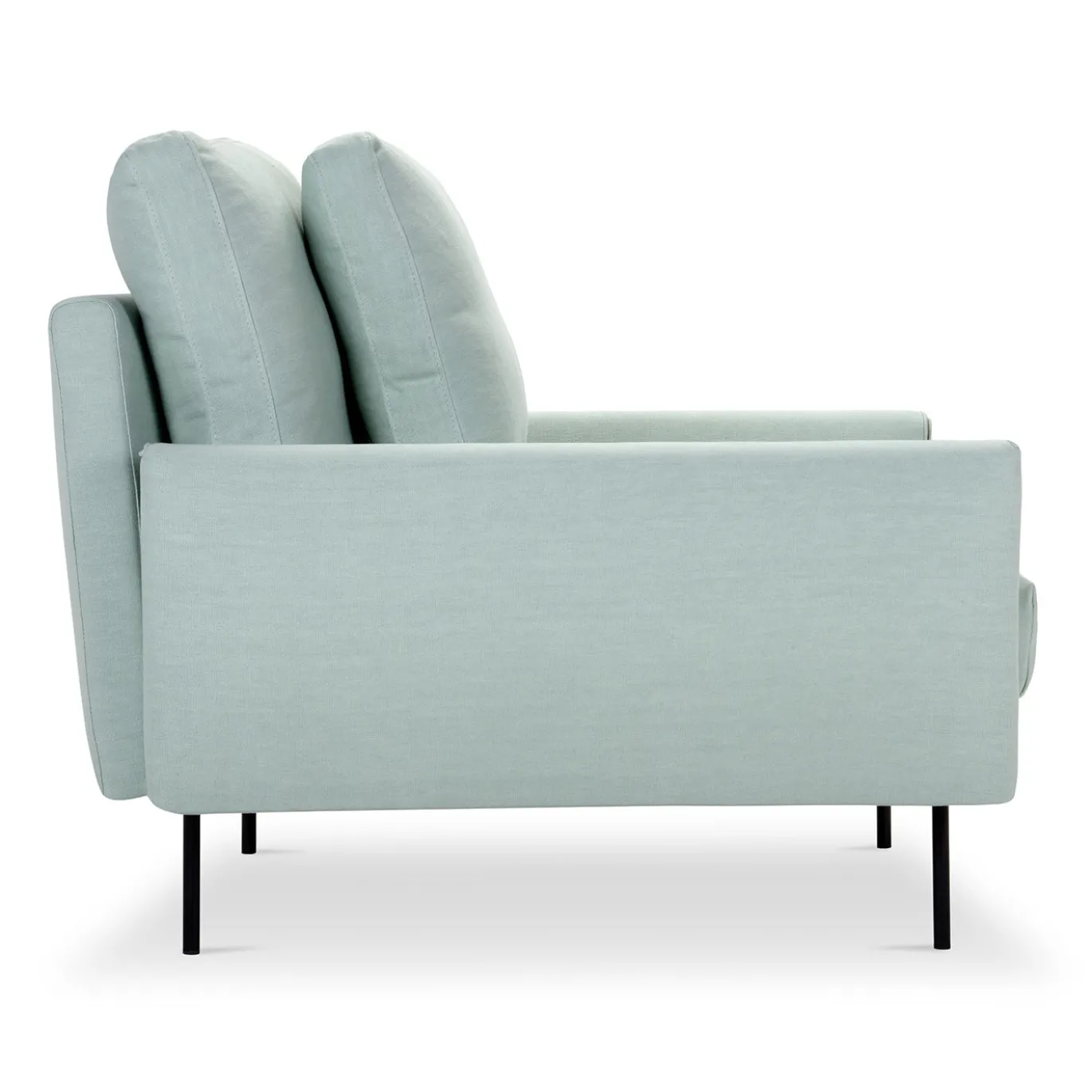 Poltrona Minimalista Barlow Azzurra