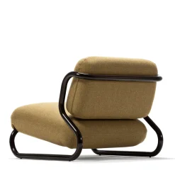 Poltrona Modernista in Tessuto Beige