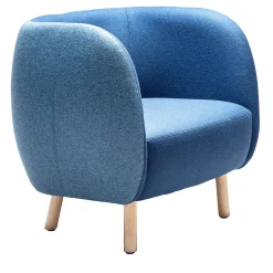Poltrona Mousse P Azzurro