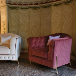 Poltrona Nefele Borgogna