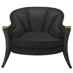 Poltrona Opus Black di Carlo Rampazzi