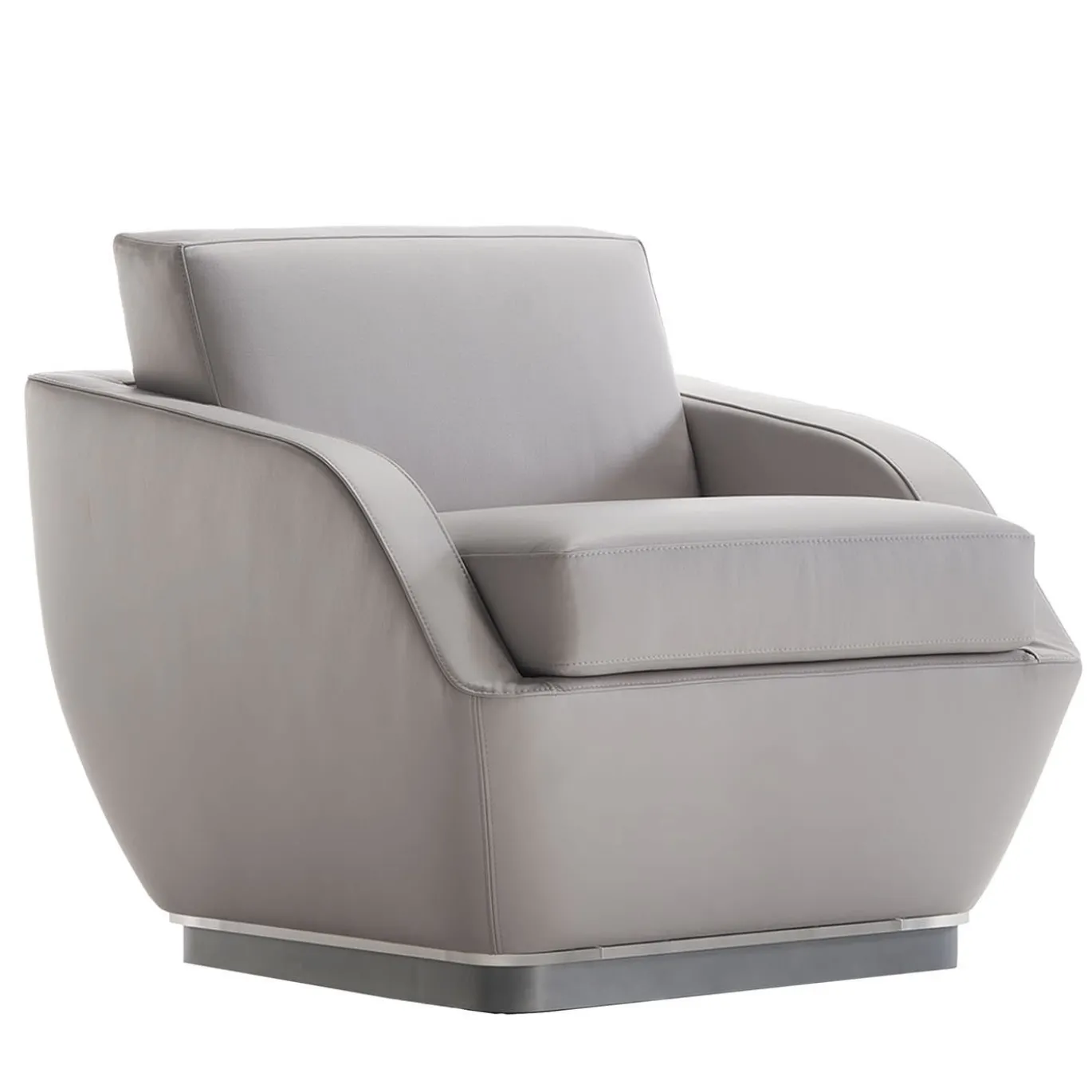 Poltrona Orion grigio chiaro